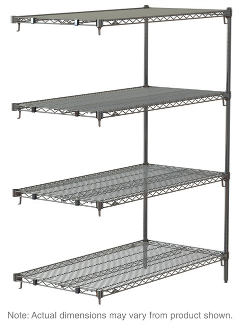 Metro AA426C Super Adjustable Super Erecta Add-On Shelving Unit 30"W Chrome Plated Finish
