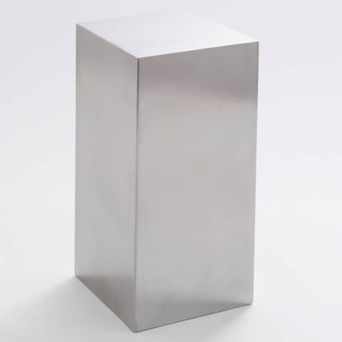 American Metalcraft SSR8 4" Square x 8" H Square Stainless Steel Riser