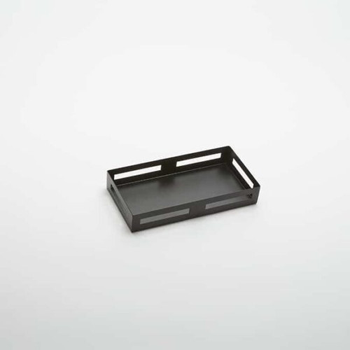 American Metalcraft BR126 12.13" L x 6.13" W x 2" H Rectangular Black Stainless Steel Multi Function Riser