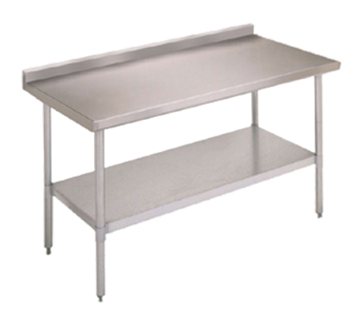 John Boos FBLGR5-3630 36"W x 30"D 18/430 Stainless Steel Economy Work Table