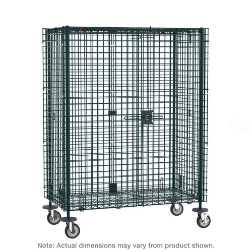 Metro Sec35Ek3 Super Erecta Security Unit Mobile Metroseal 3 Epoxy-Coated Corrosion-Resistant Finish 52-3/4"W