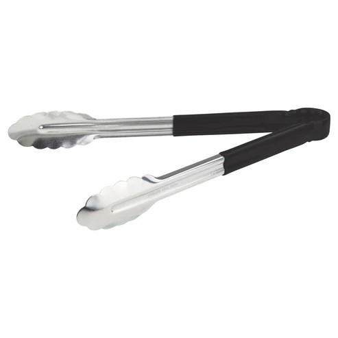 Winco UT-12HP-K 12" Stainless Steel Utility Tongs
