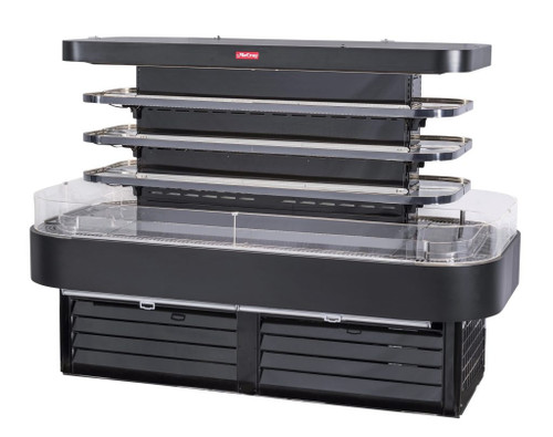 Howard McCray R-OD42I-5-B-LED 60"W Island Open Merchandiser