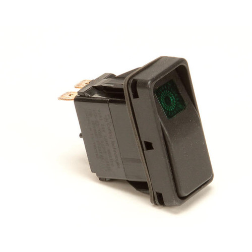 155548 POWER SWITCH, RECESSED ROCKER, GREEN INDICATOR LIG