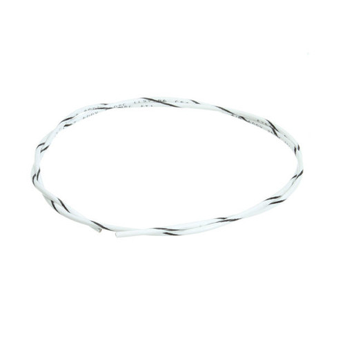 H36 WIRE 12 UL1727 WHITE/BLACK STR