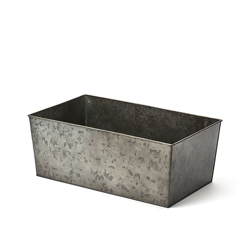 American Metalcraft BEVDG20 Rectangular Galvanized Beverage Tub 20.5" L x 12" W x 8" H