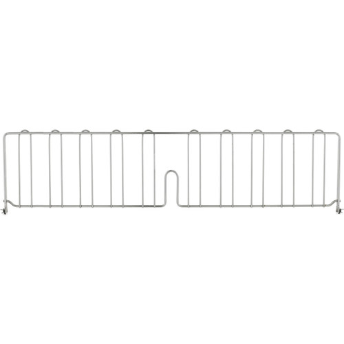 Metro DD36C Super Erecta Shelf Divider 8"H x 36"D (203 x 914mm) Chrome Plated Finish