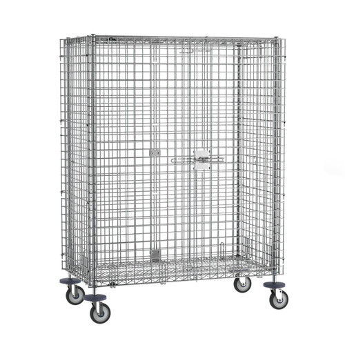 Metro Sec55Dcq Qwikslot Security Unit Mobile Chrome Plated Finish 52-3/4"W