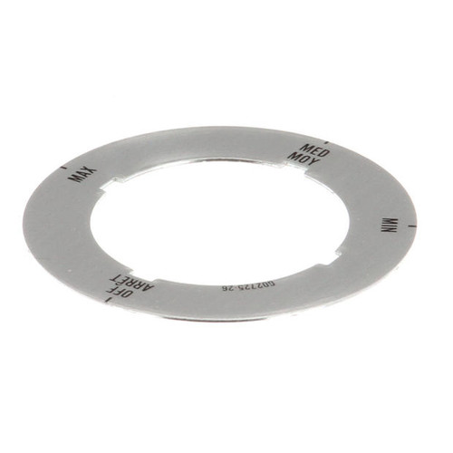 G02725-26 DIAL INSERT (OFF/MIN/MED/MAX)