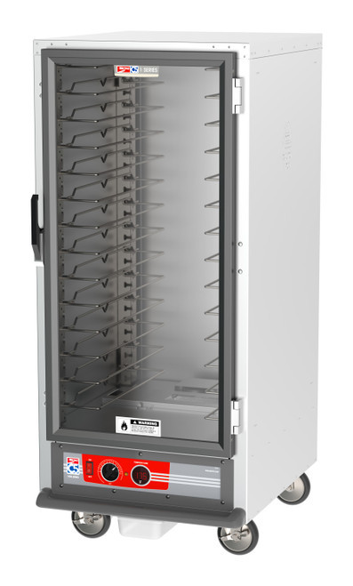 Metro C515-HFC-U C5 1 Series 3/4-Size Non-Insulated Heated Holding Cabinet with Universal Wire Slides - 120V