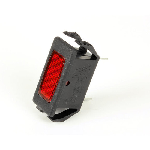 LI-3493 LIGHT,INDICATOR,RED,RECT,125V