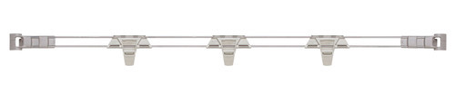 Metro Mxl54-2S Metromax I Stackable Shelf Ledge 54"W Back Snaps On Polymer & Stainless Steel
