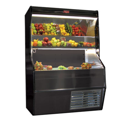 Howard McCray R-P32E-6S-B-LED 74"W Produce Open Merchandiser