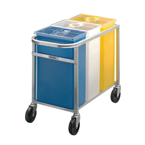 Channel 123P Mobile Plastic Construction Removable Ingredient Bin/Rack