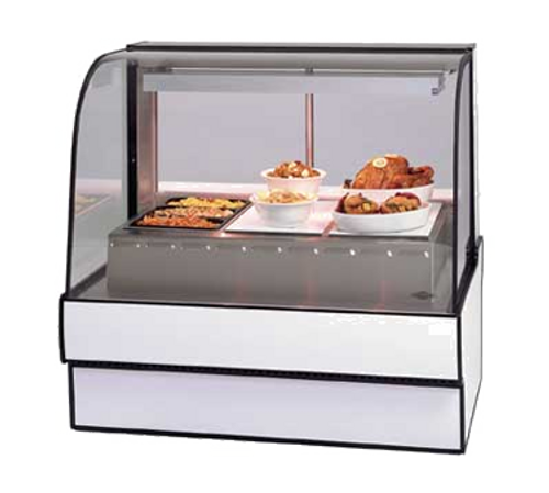 Federal Industries CG5048HD 50.13" W Curved Glass Hot Deli Case