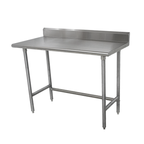 Advance Tabco TKMSLAG-246-X 72" W x 24" D 304 Stainless Steel Top 16 Gauge Special Value Work Table