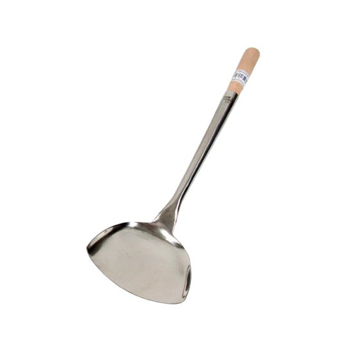 Town 33973 16-1/2"L Stainless Steel Wok Shovel