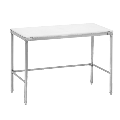 Channel CT248 Work Table 48"W x 24"D x 34"H with Poly Top