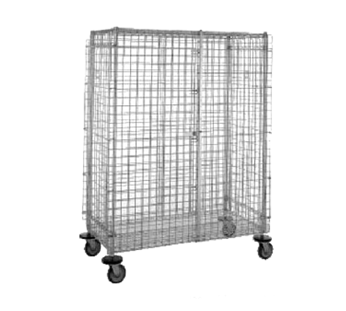 Metro Sec55Ec Super Erecta Security Unit Mobile Chrome Plated Finish 52-3/4"W