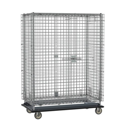Metro Sec55Lcq Qwikslot Security Unit Mobile 50-1/2"W Chrome Plated Finish