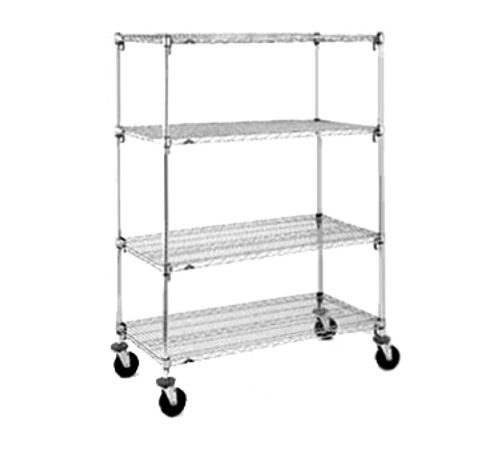 Metro A556BC 60" W x 18" D x 74" H Super Adjustable Super Erecta Starter Shelving Unit