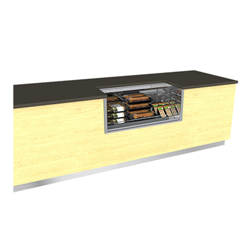 Structural Concepts CO3324R-UC 36.25"W Self-Service Refrigerated Under Counter Case