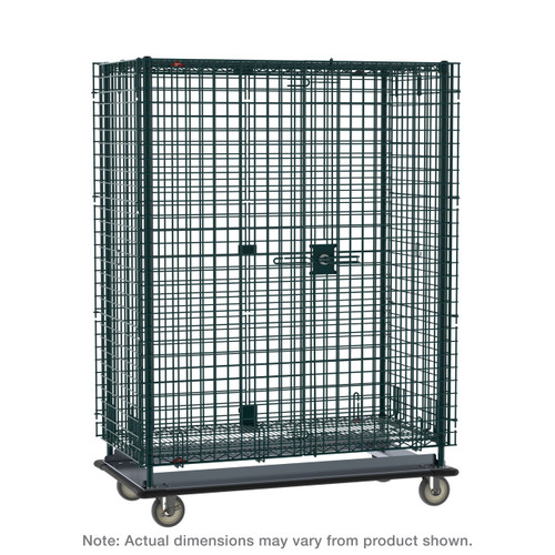 Metro Sec53Lk3 Super Erecta Security Unit Mobile Metroseal 3 Epoxy-Coated Corrosion-Resistant Finish 38-1/2"W