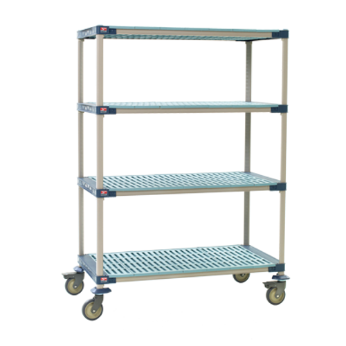 Metro X356PG4 48" W x 18" D x 68" H MetroMax 4 Mobile Shelving Unit