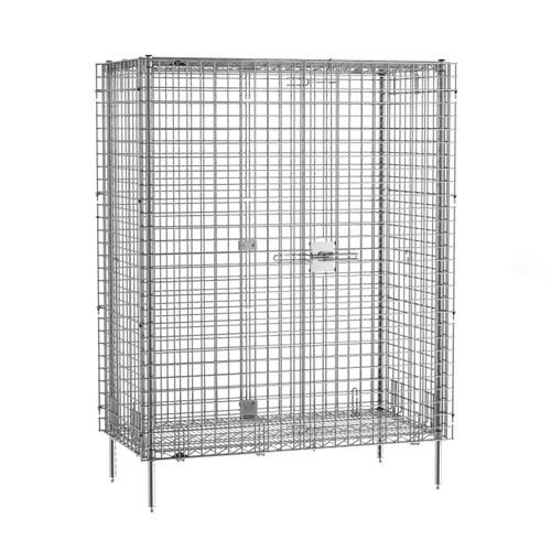 Metro Sec55Cq Qwikslot Security Unit Stationary Chrome Plated Finish 50-1/2"W