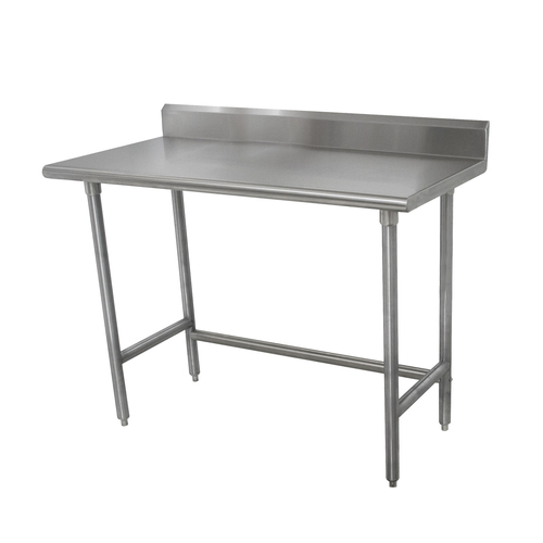 Advance Tabco TKMSLAG-248-X 96" W x 24" D Stainless Steel Base 16 Gauge Special Value Work Table