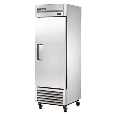 True T-23-HC 27" W One-Section Stainless Steel Door Reach-In Refrigerator - 115 Volts