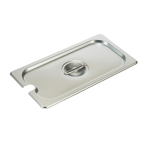 Winco SPCT 1/3 Size Stainless Steel Steam Table Pan Cover