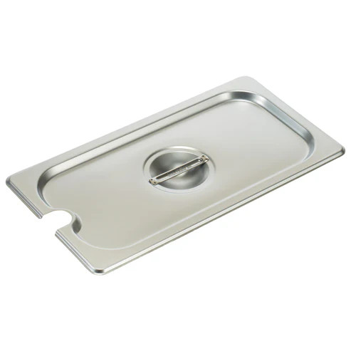Winco SPCT 1/3 Size Stainless Steel Steam Table Pan Cover