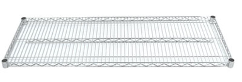 Advance Tabco EC-1824-X 24" W x 18" D Chrome Plated Special Value Wire Shelving