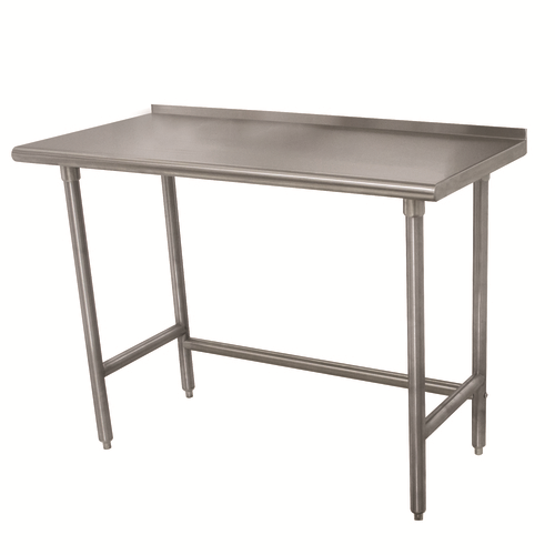 Advance Tabco TFLAG-365-X 60" W x 36" D Galvanized Base 16 Gauge Special Value Work Table