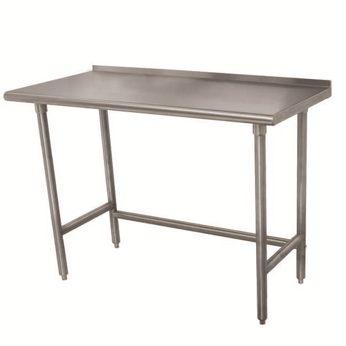 Advance Tabco TFLAG-305-X 60" W x 30" D Galvanized Base 16 Gauge Special Value Work Table