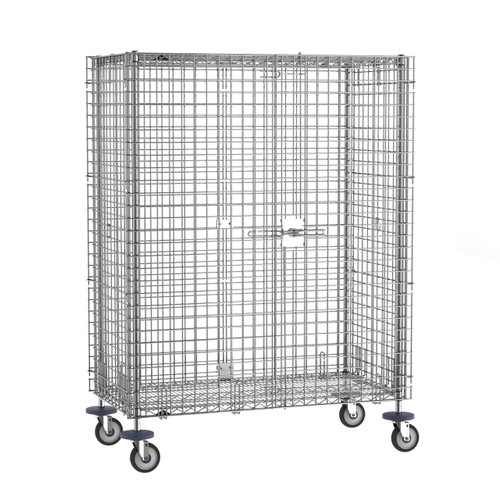 Metro Sec55Dc Super ErectaSecurity Unit Mobile Chrome Plated Finish 52-3/4"W