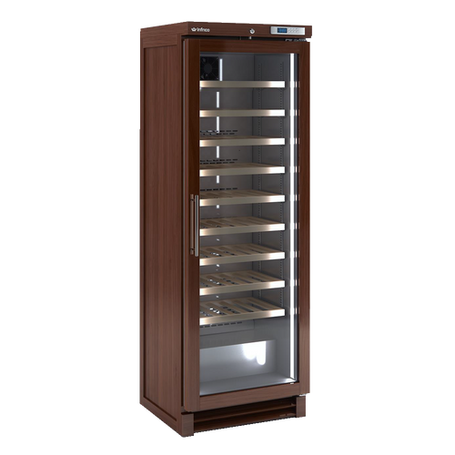 Infrico USA IMD-EVV100 25.88"W One-Section Glass Door Wine Cooler