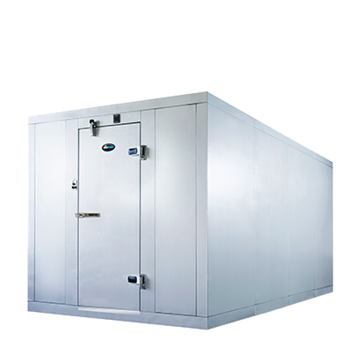 AmeriKooler QC081272**NBRC-448A 144" W x 96" D x 86.25" H Acrylume Floorless Indoor Quick Ship Walk-In Cooler - 208-230 Volts