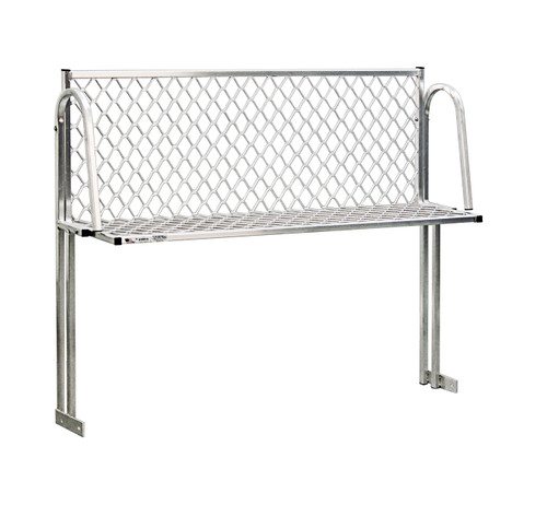 New Age 1372T Boat Rack Table Mount 60"W Tube & Ampli-Mesh Aluminum Construction