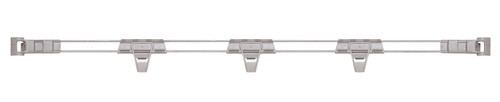 Metro Mql54-2S Metromax Q Stackable Shelf Ledge 54"W Back Snaps On Polymer & Stainless Steel