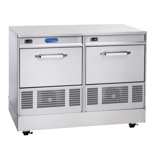 Randell FX-2UCB-290 54" W Two-Section FX Series Beverage/Ice Cream Cooler
