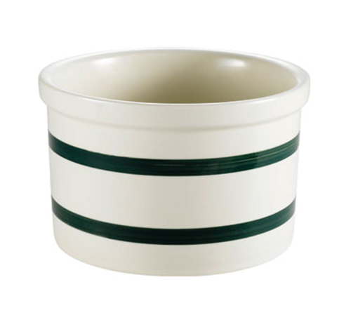 CAC China JAR-7 1.75 Qt. American White Ceramic Round Accessories Main Marine Jar (6 Each Per Case)