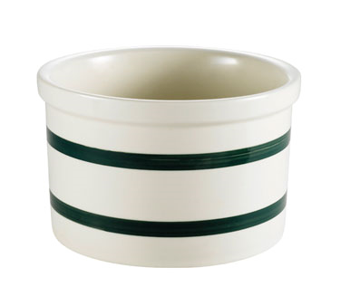 CAC China JAR-7 1.75 Qt. American White Ceramic Round Accessories Main Marine Jar (6 Each Per Case)