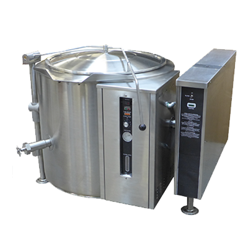 Market Forge FT-40GLS 40 Gallon Gas Short Height Tilting Kettle - Natural Gas