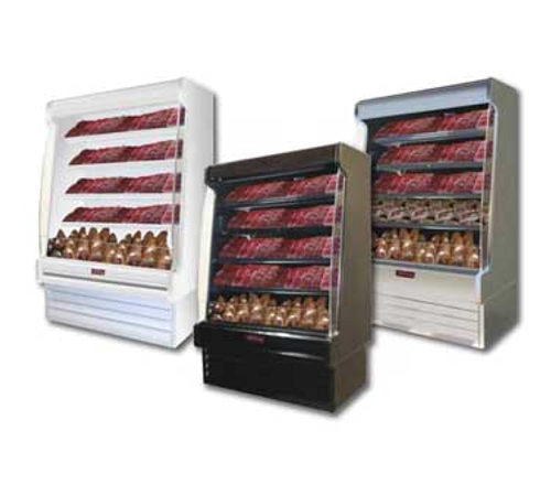 Howard McCray R-OM35E-12S-B-LED 147"W Packaged Meats Open Merchandiser