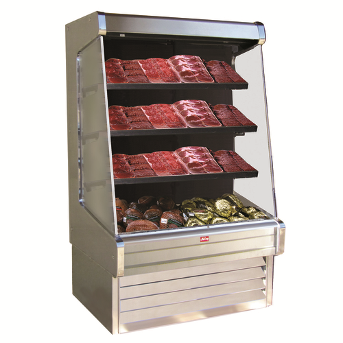 Howard McCray SC-OM30E-5-S-LED 63"W Meat Open Merchandiser