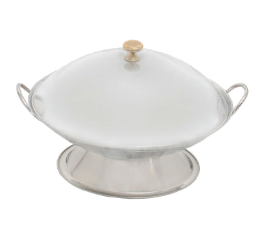 Town 25109C/DZ 8-3/4" Dia. Stainless Steel Wok Serving Dish Cover