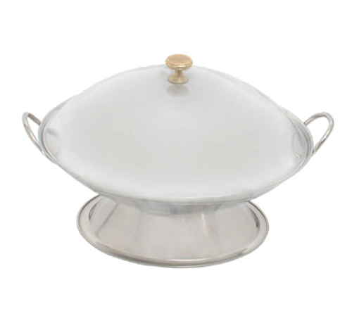 Town 25109C/DZ 8-3/4" Dia. Stainless Steel Wok Serving Dish Cover