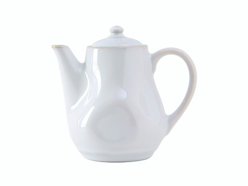 Tuxton GAA-101 China Coffee Pot/Teapot 17 Oz. Agave - 1 Dozen Per Case (1 Dozen)